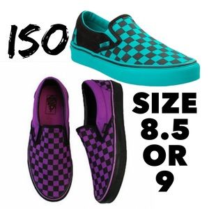 ISO both colors in a size 8.5 or 9. Not for sale